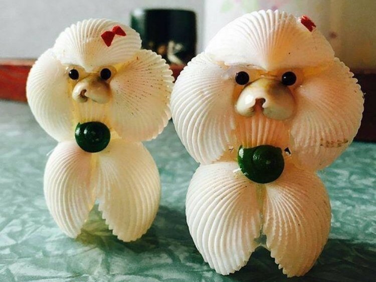 Поделки из ракушек - фото