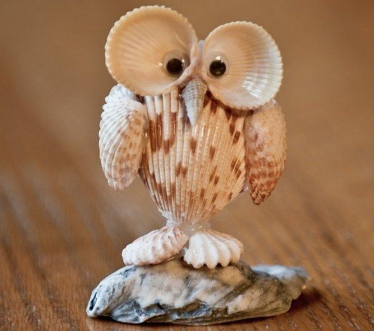Поделки из ракушек - фото