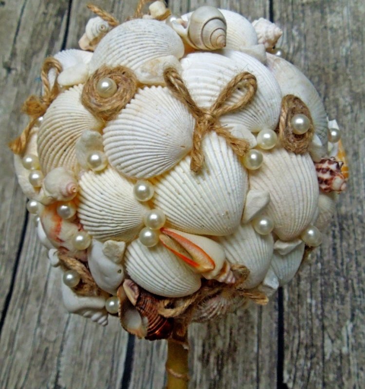 Поделки из ракушек - фото