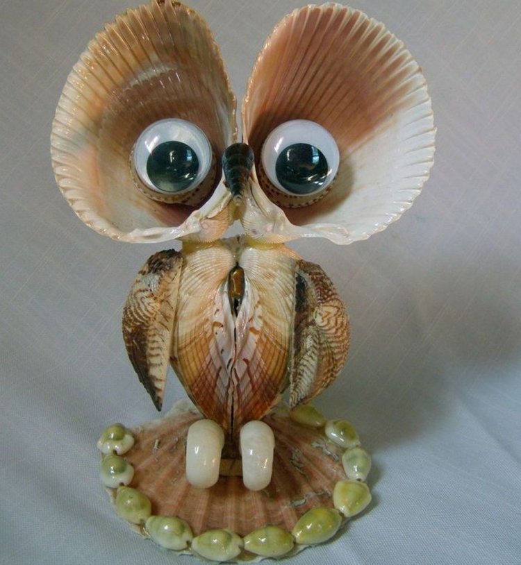 Поделки из ракушек - фото