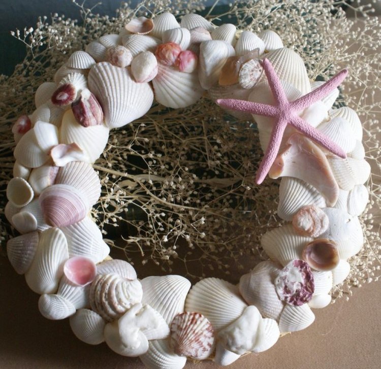 Поделки из ракушек - фото