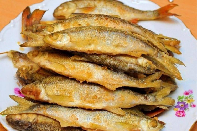 Запеченная мойва в муке