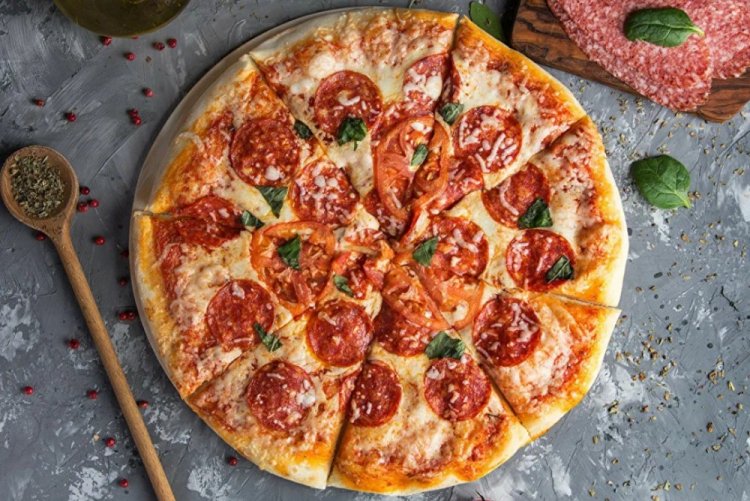 Пицца Пепперони на кефире