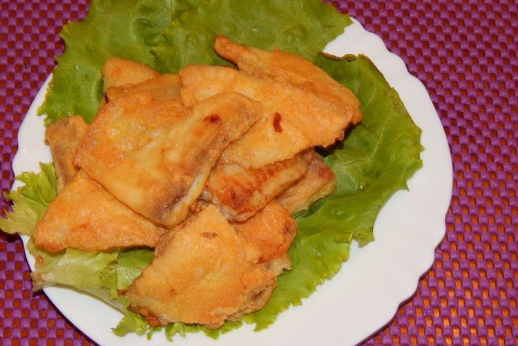 Жареная тилапия в кляре
