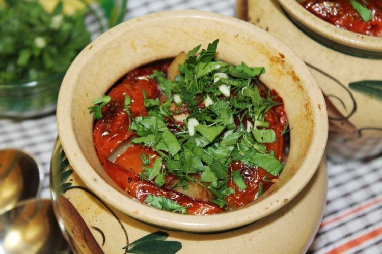 Чанахи с фаршем