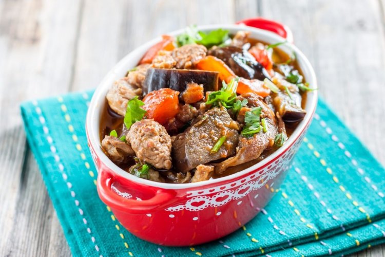 Чанахи с говядиной