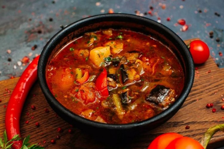 Чанахи с курицей