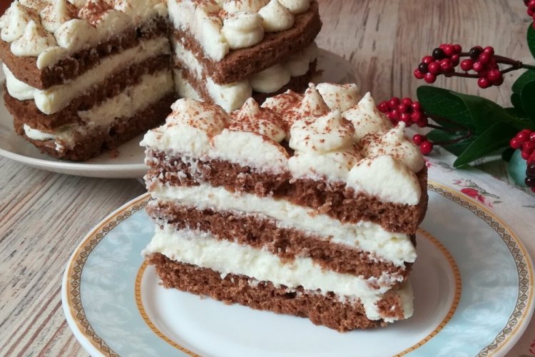 Шоколадный торт в мультиварке