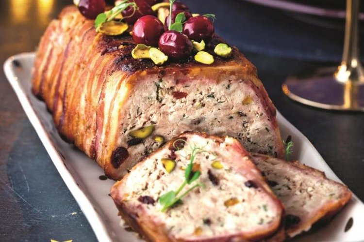 Террин из утки с фисташками