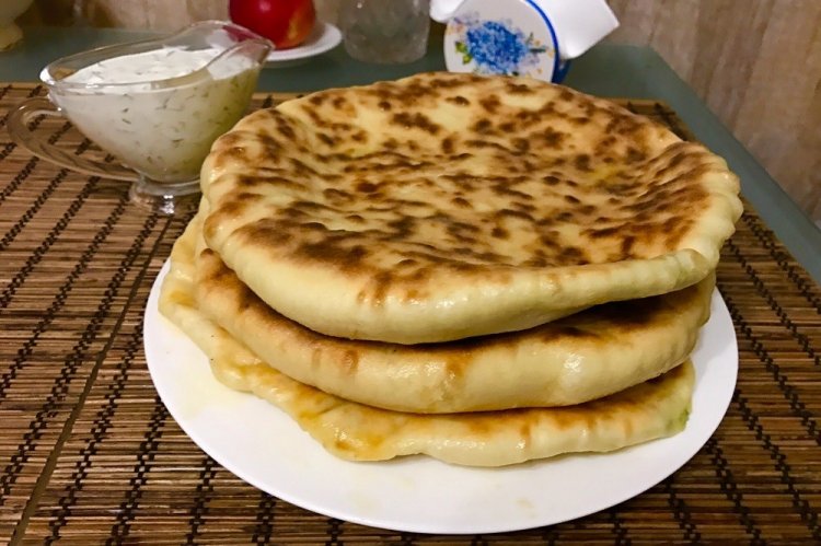 Хычины с капустой