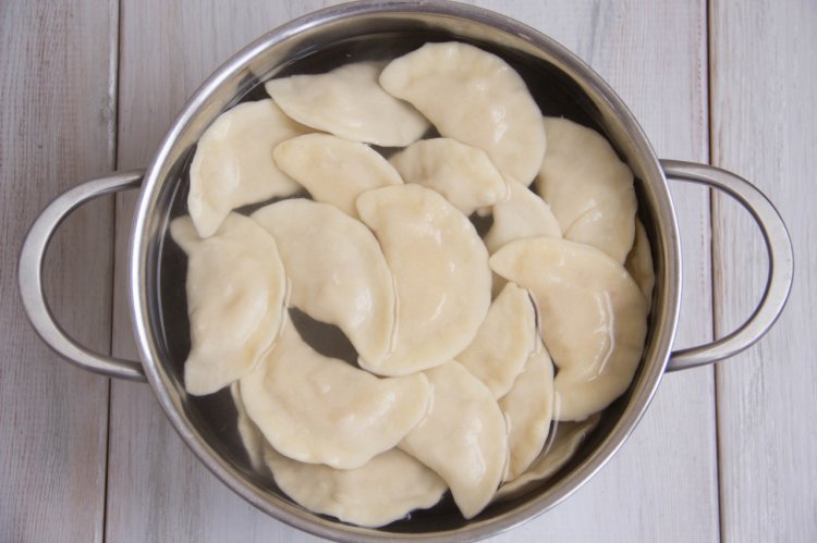 Вареники с капустой