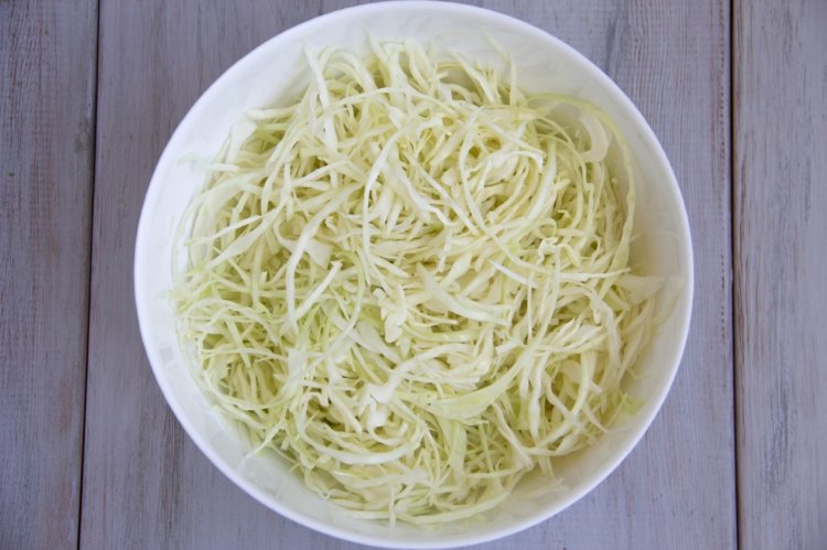 Вареники с капустой