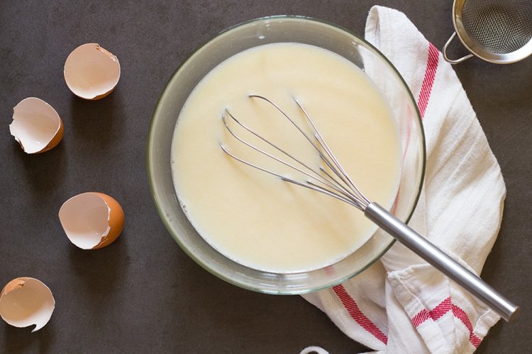 Тесто для блинов на сыворотке