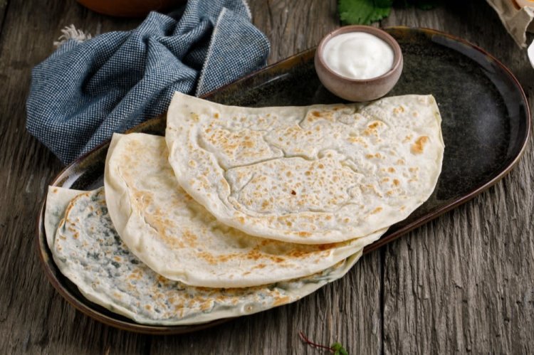 Кутабы с капустой