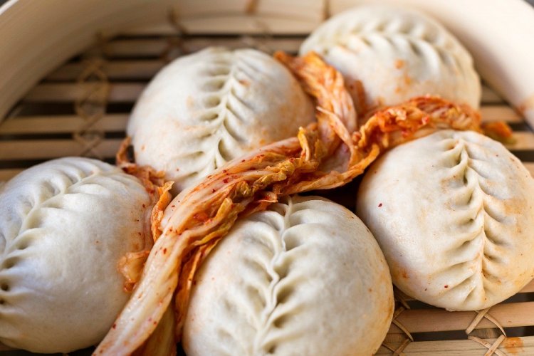 Пянсе с кимчи на скорую руку