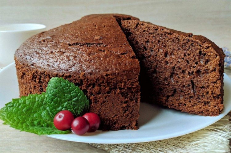 Шоколадный пирог на сметане