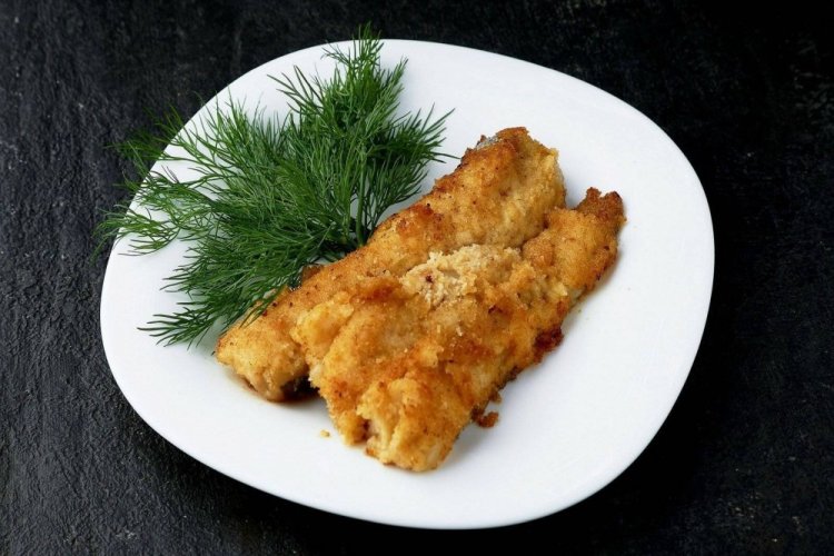 Сазан в хрустящей панировке