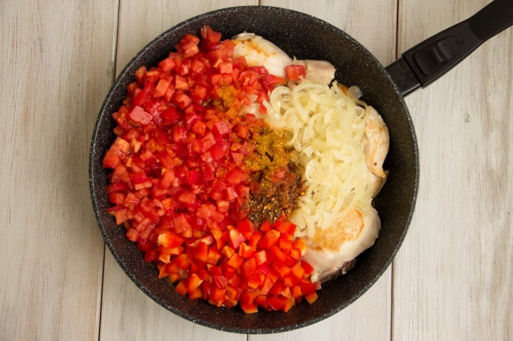 Классический чахохбили из курицы