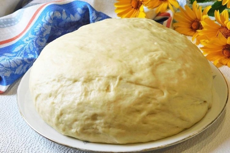 Тесто для пирогов на молоке