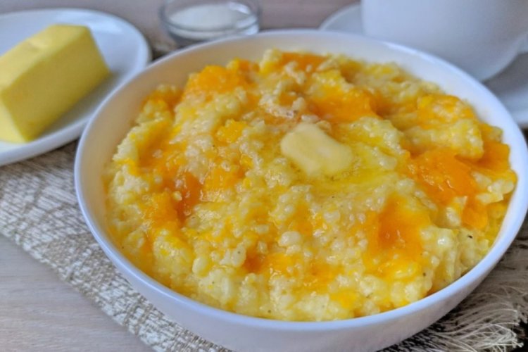 Пшенная каша с тыквой в микроволновке