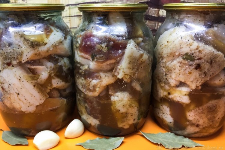 Сало в рассоле на зиму