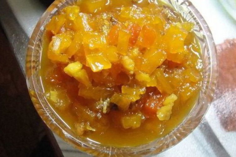 Варенье из тыквы с грецкими орехами