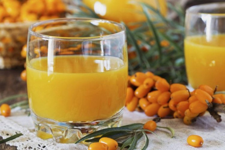 Тыквенный сок с облепихой