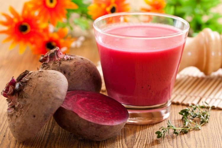 Сок из тыквы со свеклой
