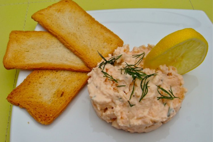 Паштет из красной рыбы