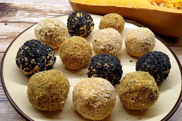 ПП конфеты из тыквы