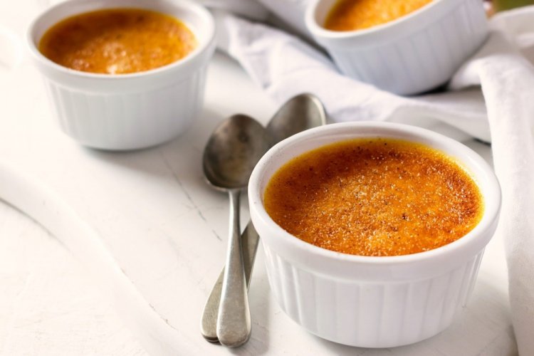 Крем-брюле из тыквы