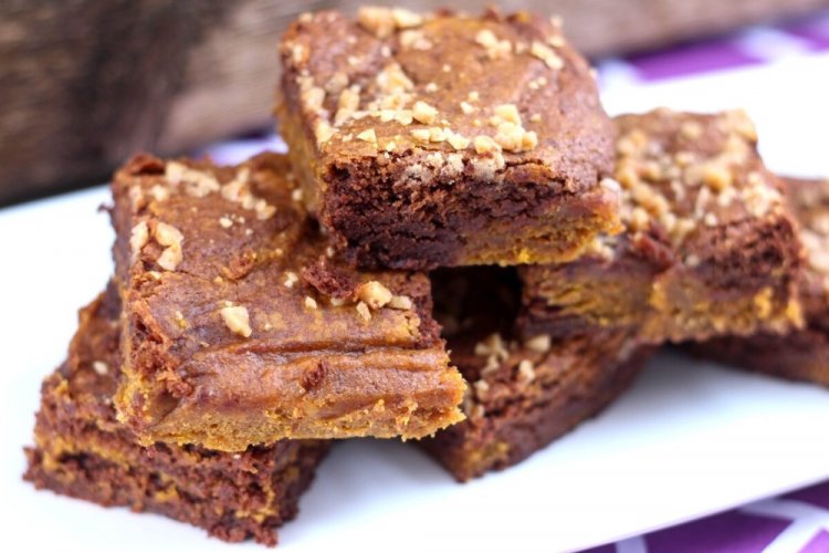 Брауни из тыквы