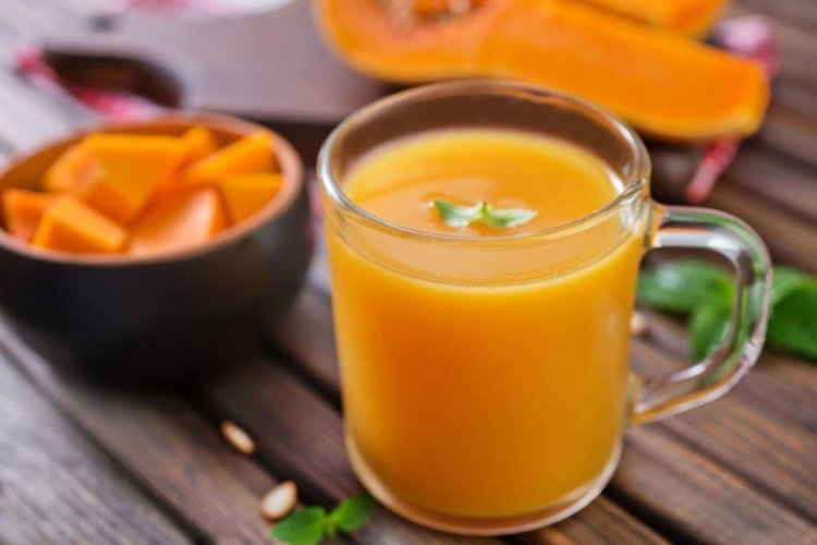 Тыквенно-яблочный сок без сахара