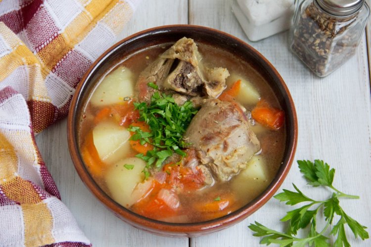 Шурпа с бараниной – классический рецепт