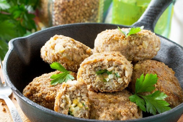 Гречаники с курицей