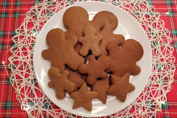 Имбирное печенье без яиц