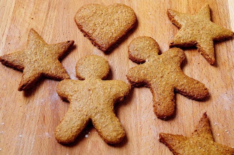 Имбирное ПП печенье на рисовой муке