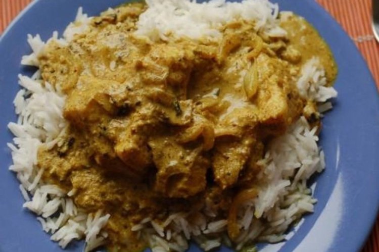 Палтус в кокосовом молоке