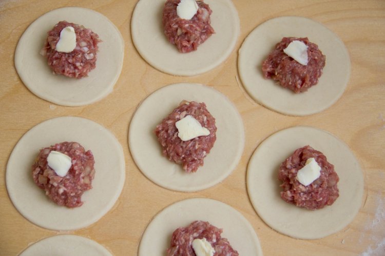 Классические манты с мясом