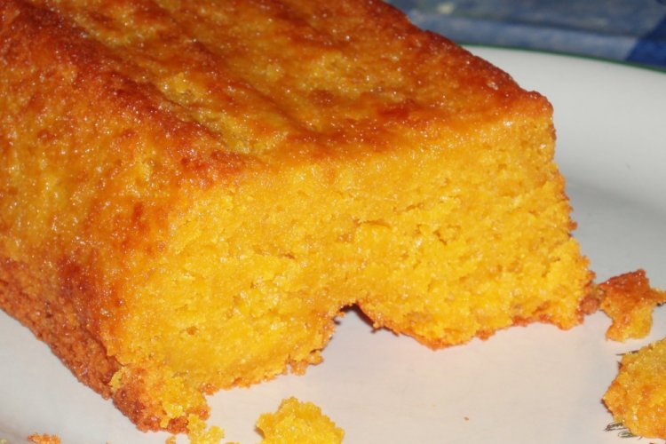 Постная морковная запеканка