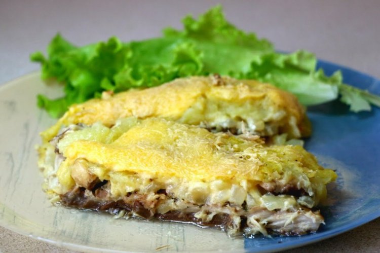 Скумбрия с сыром в фольге