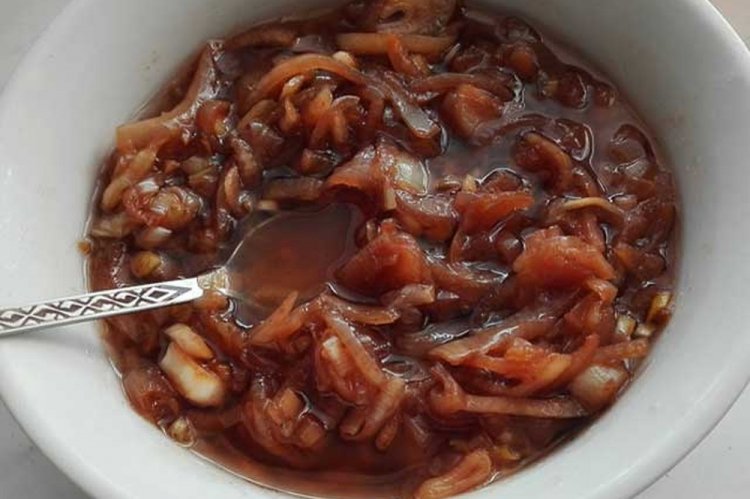 Маринад для свиных ребрышек с луком