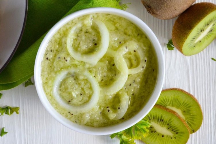 Маринад из киви для свиных ребрышек