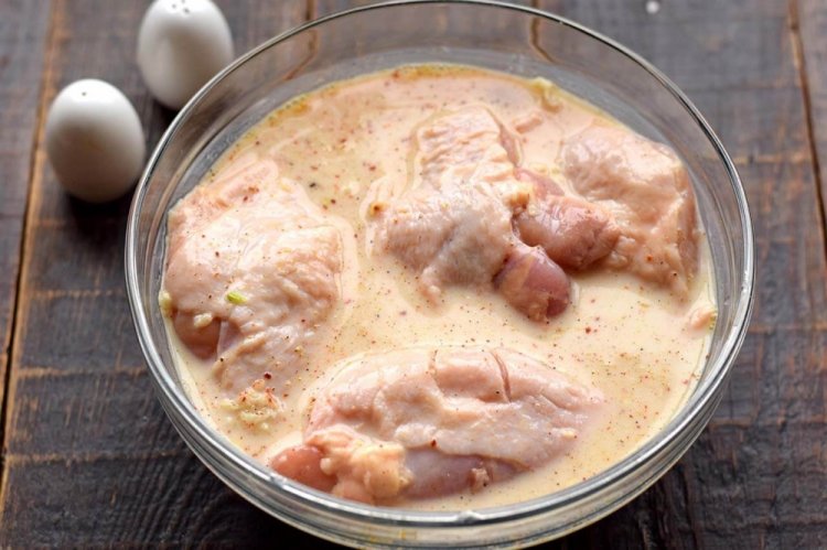 Сливочный маринад для курицы