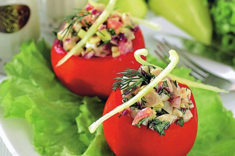 Фаршированные помидоры