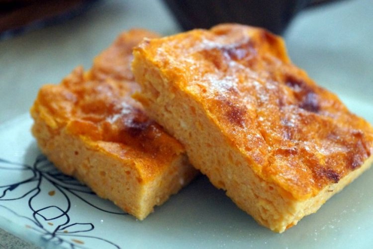 Запеканка из тыквы с манкой и молоком