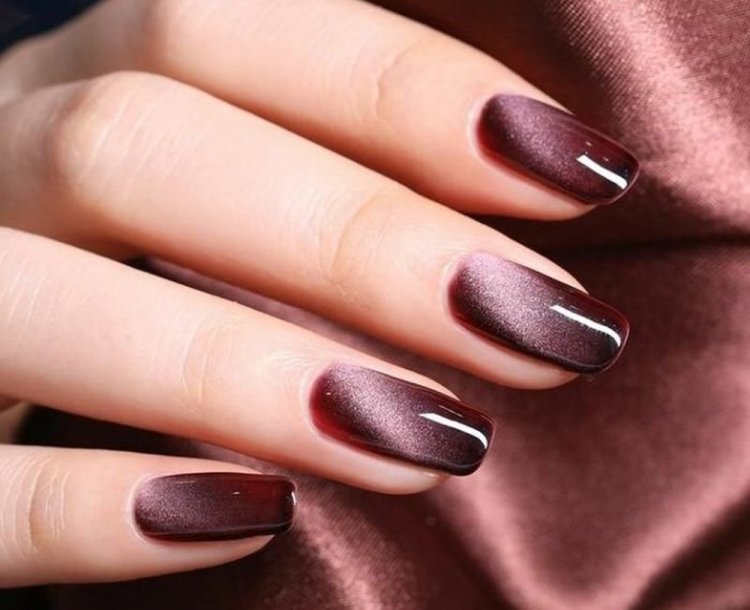 Маникюр «Кошачий глаз»