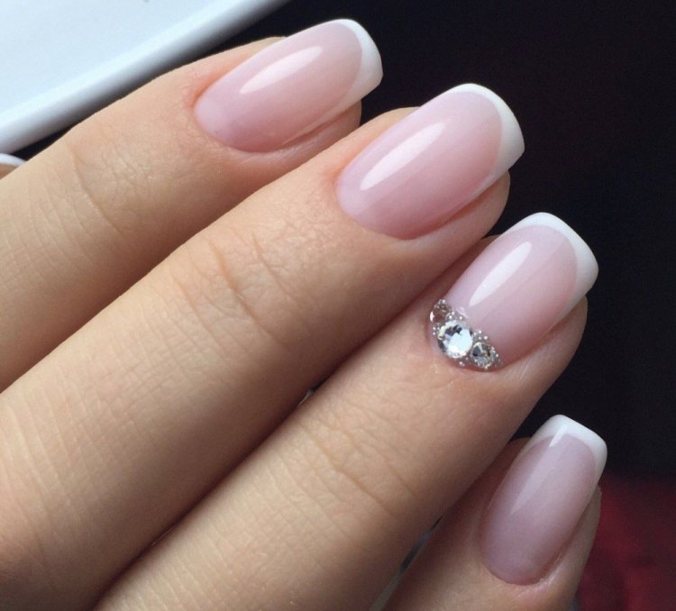 Френч со стразами