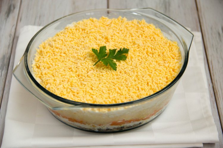 Салат Мимоза – классический рецепт