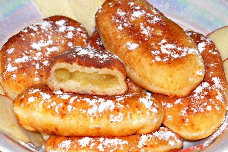 Яблочная начинка с грушами